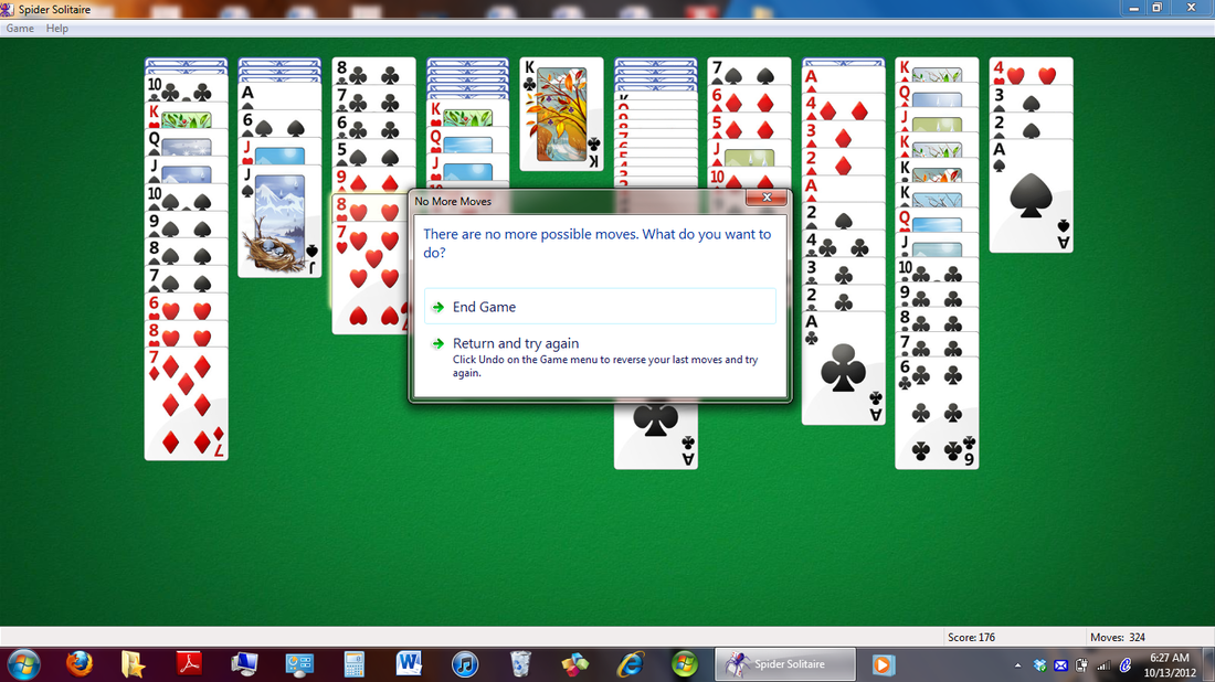 How to beat Four Suit Spider Solitaire tutorial 