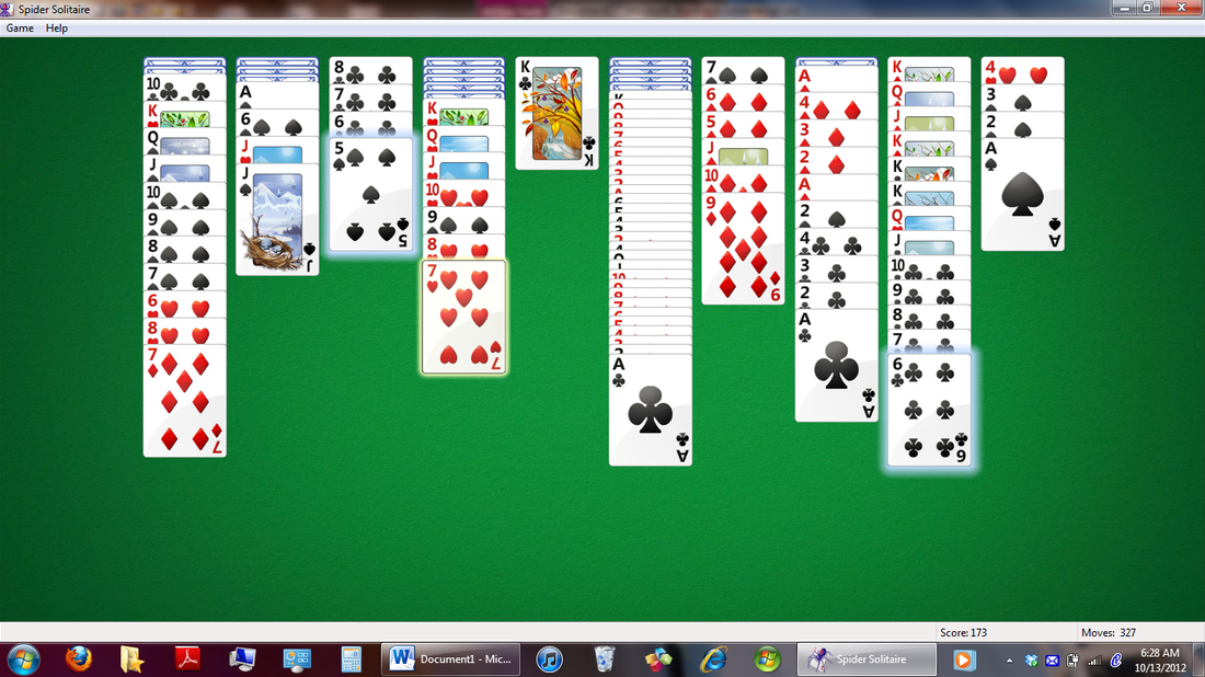 Tip # 5 and # 6 - How To Win 4 Suit Spider Solitaire
